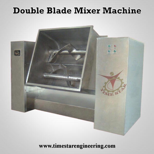 Double Blade Mixer Machine
