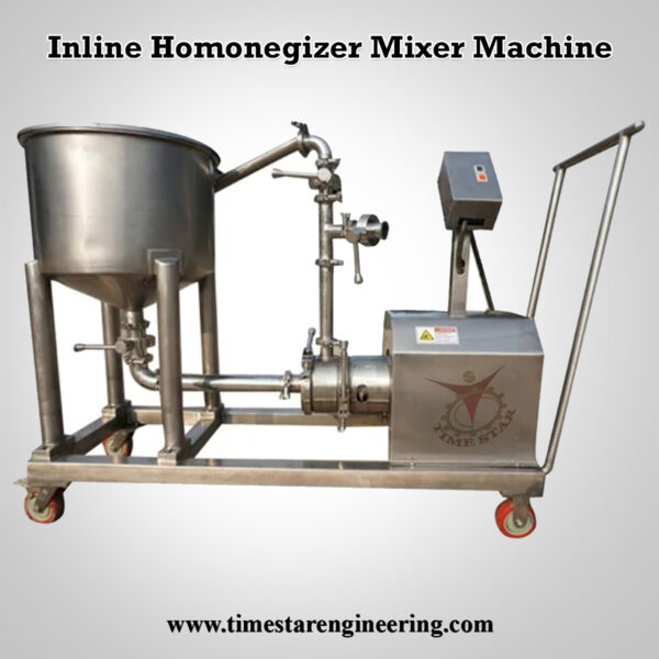Inline Homogenizer Mixer Machine